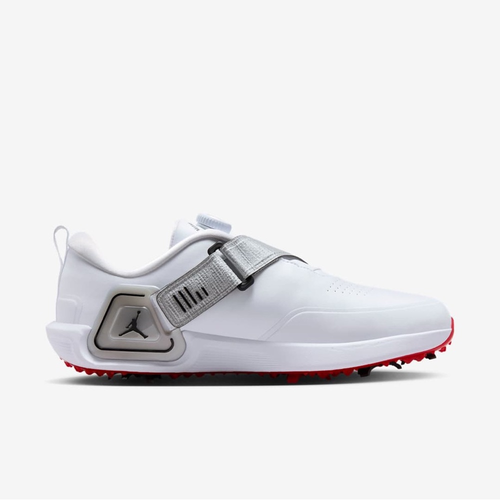 NIKE AIR JORDAN REV WHITE GOLF SHOES SIZE MEN’S 7.5 BRAND NEW - FV6338-100 New - Picture 3 of 9